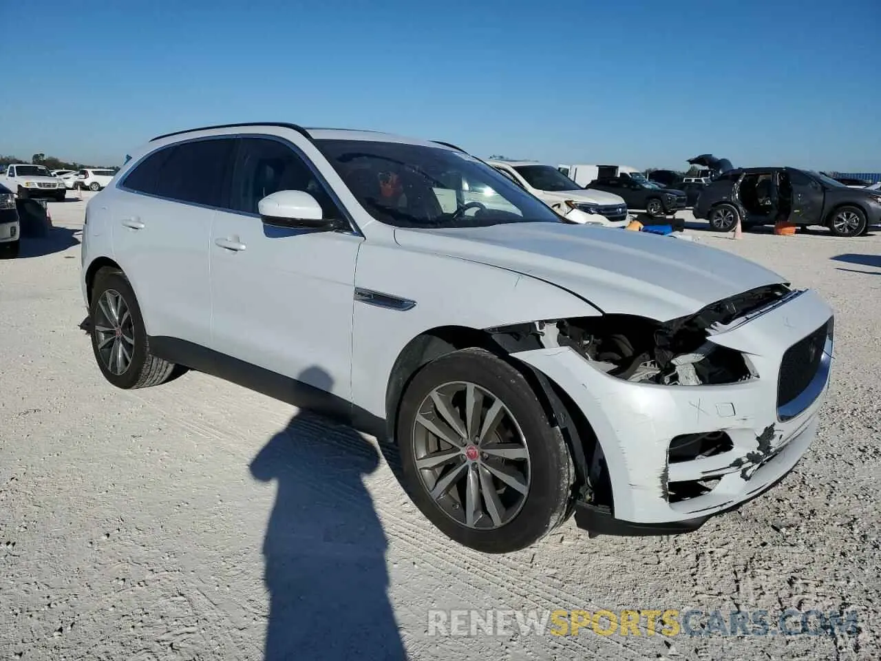 4 fotografías del automóvil dañado SADCK2FX7LA617986 JAGUAR F-PACE 2020