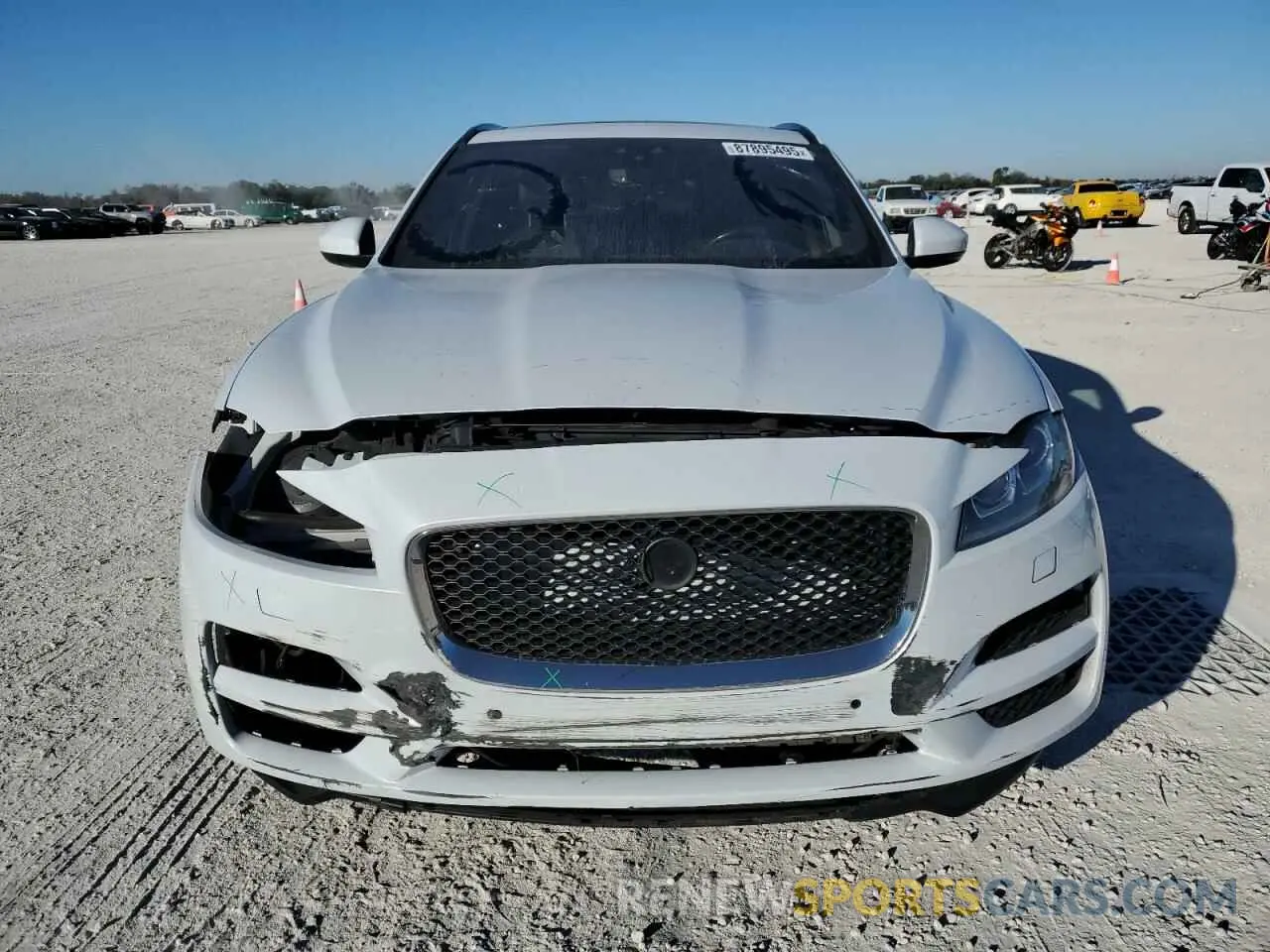 5 fotografías del automóvil dañado SADCK2FX7LA617986 JAGUAR F-PACE 2020