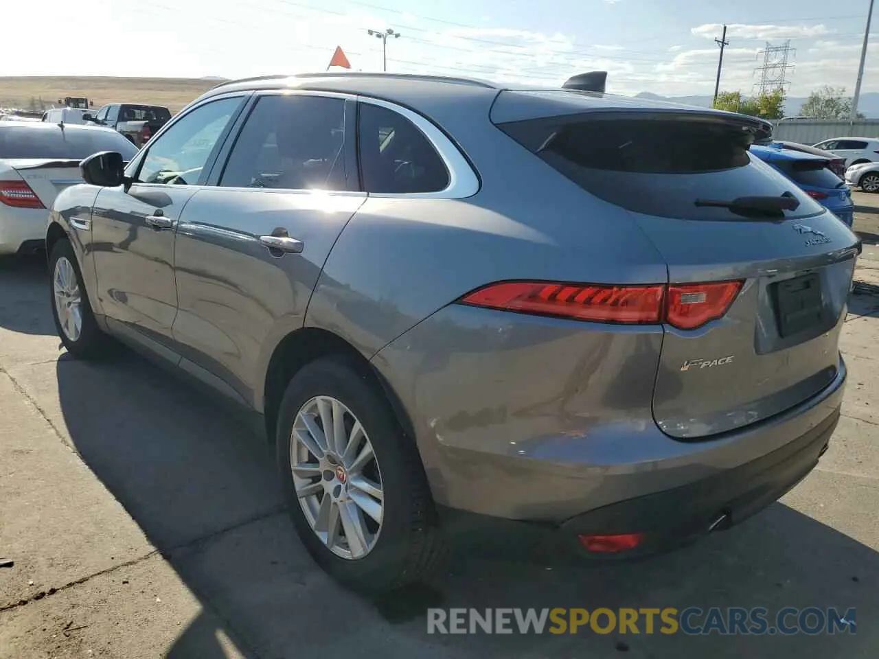 2 fotografías del automóvil dañado SADCK2FX7LA618295 JAGUAR F-PACE 2020