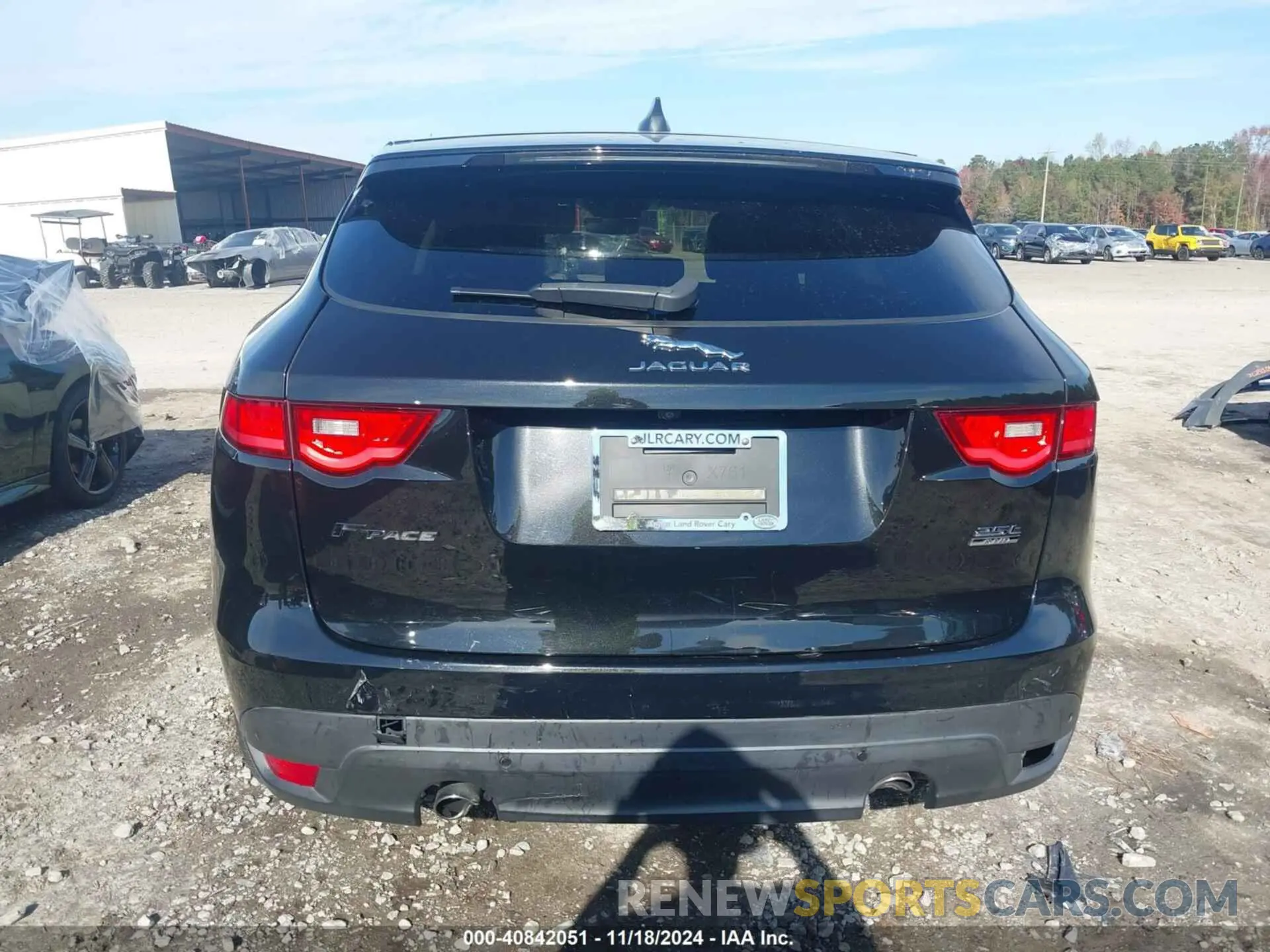 16 fotografías del automóvil dañado SADCK2FX8LA659499 JAGUAR F-PACE 2020