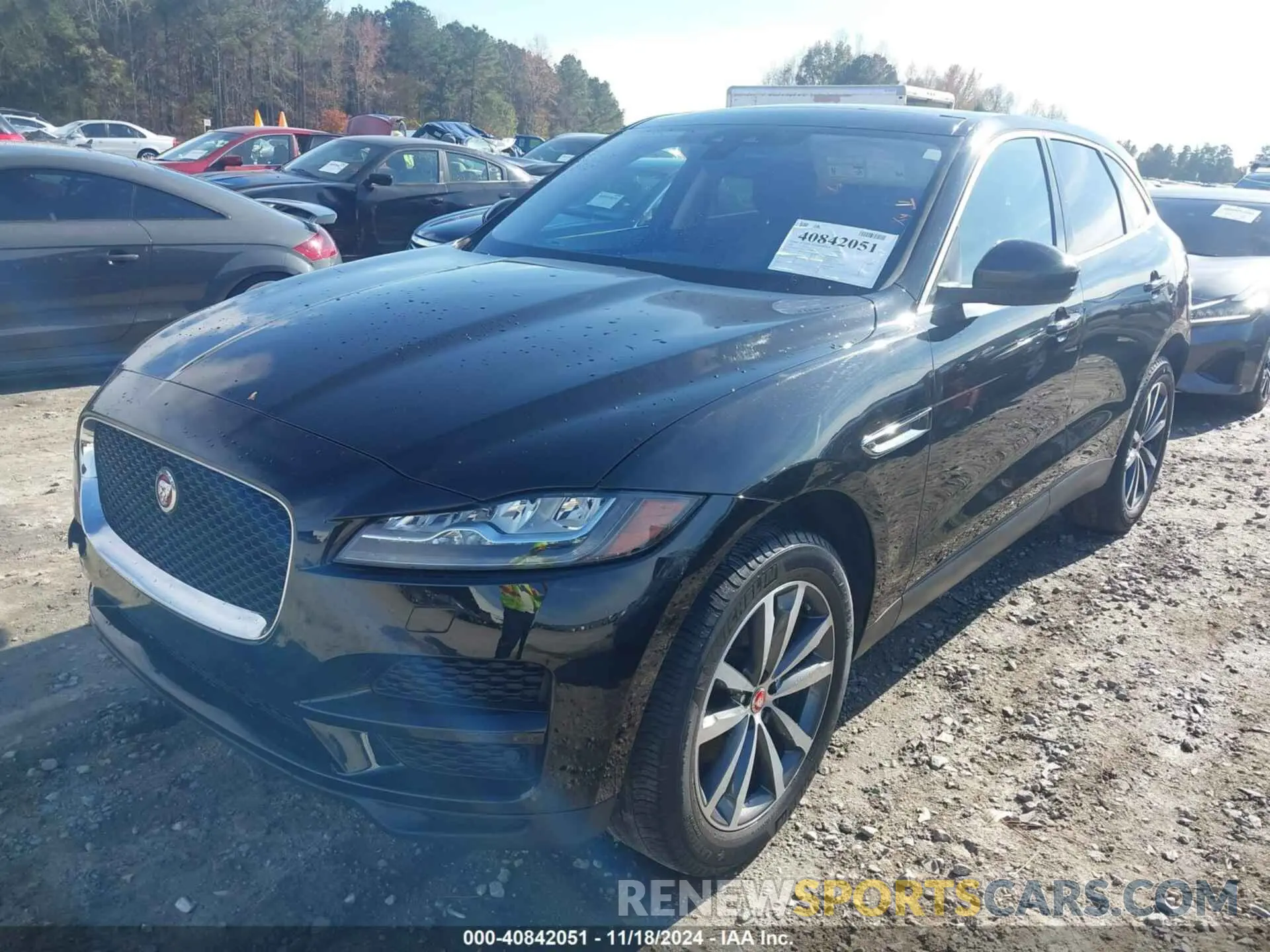 2 fotografías del automóvil dañado SADCK2FX8LA659499 JAGUAR F-PACE 2020
