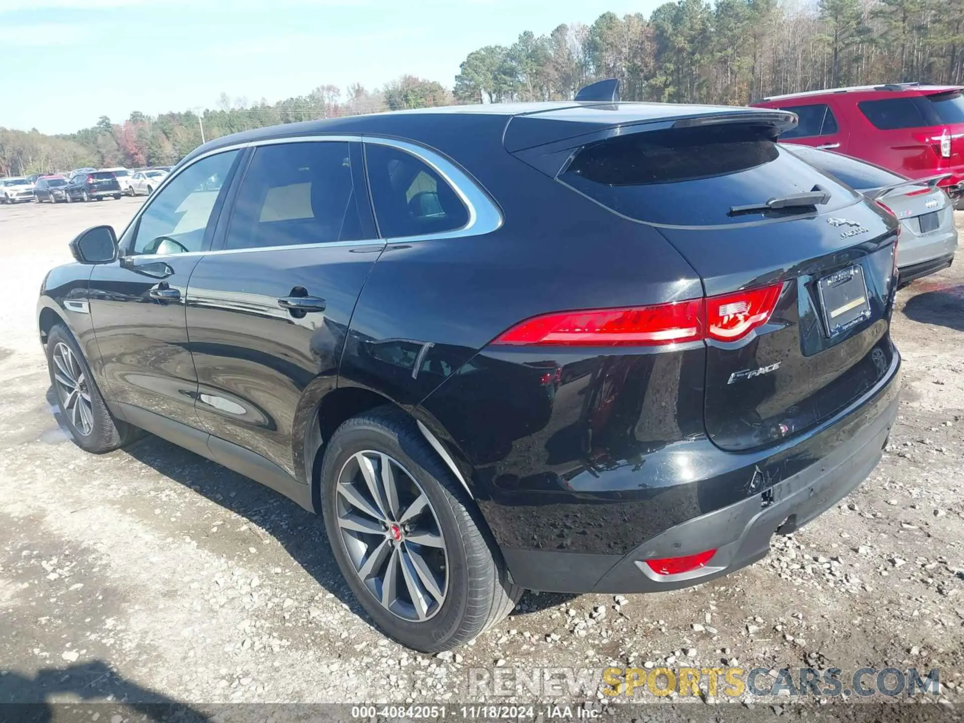 3 fotografías del automóvil dañado SADCK2FX8LA659499 JAGUAR F-PACE 2020