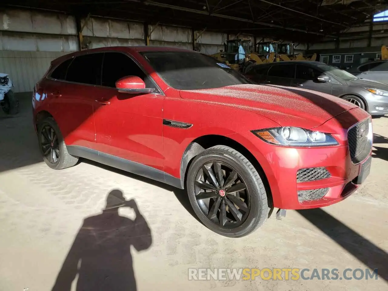 4 fotografías del automóvil dañado SADCK2GX0LA624891 JAGUAR F-PACE 2020