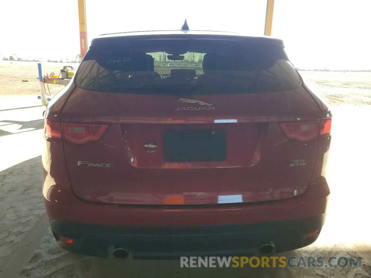 6 fotografías del automóvil dañado SADCK2GX0LA624891 JAGUAR F-PACE 2020
