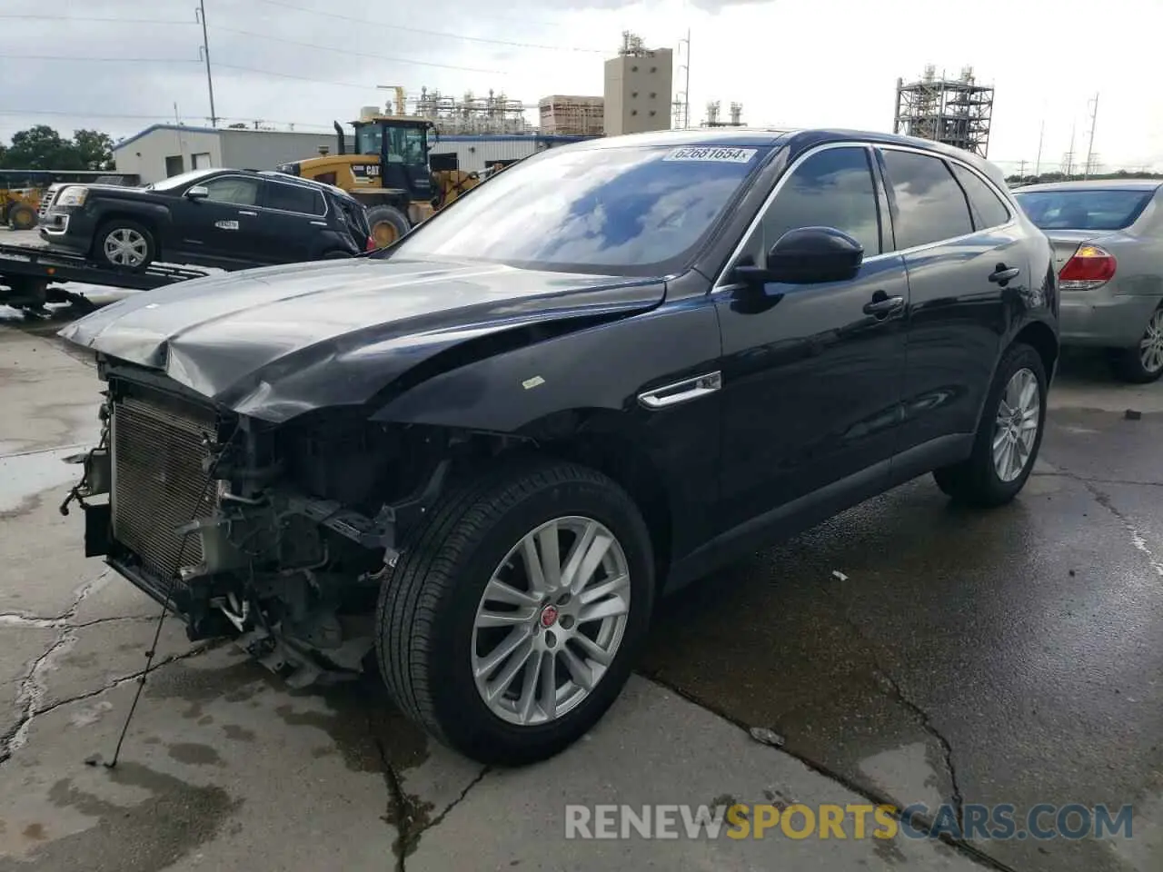 1 fotografías del automóvil dañado SADCK2GX0LA635440 JAGUAR F-PACE 2020