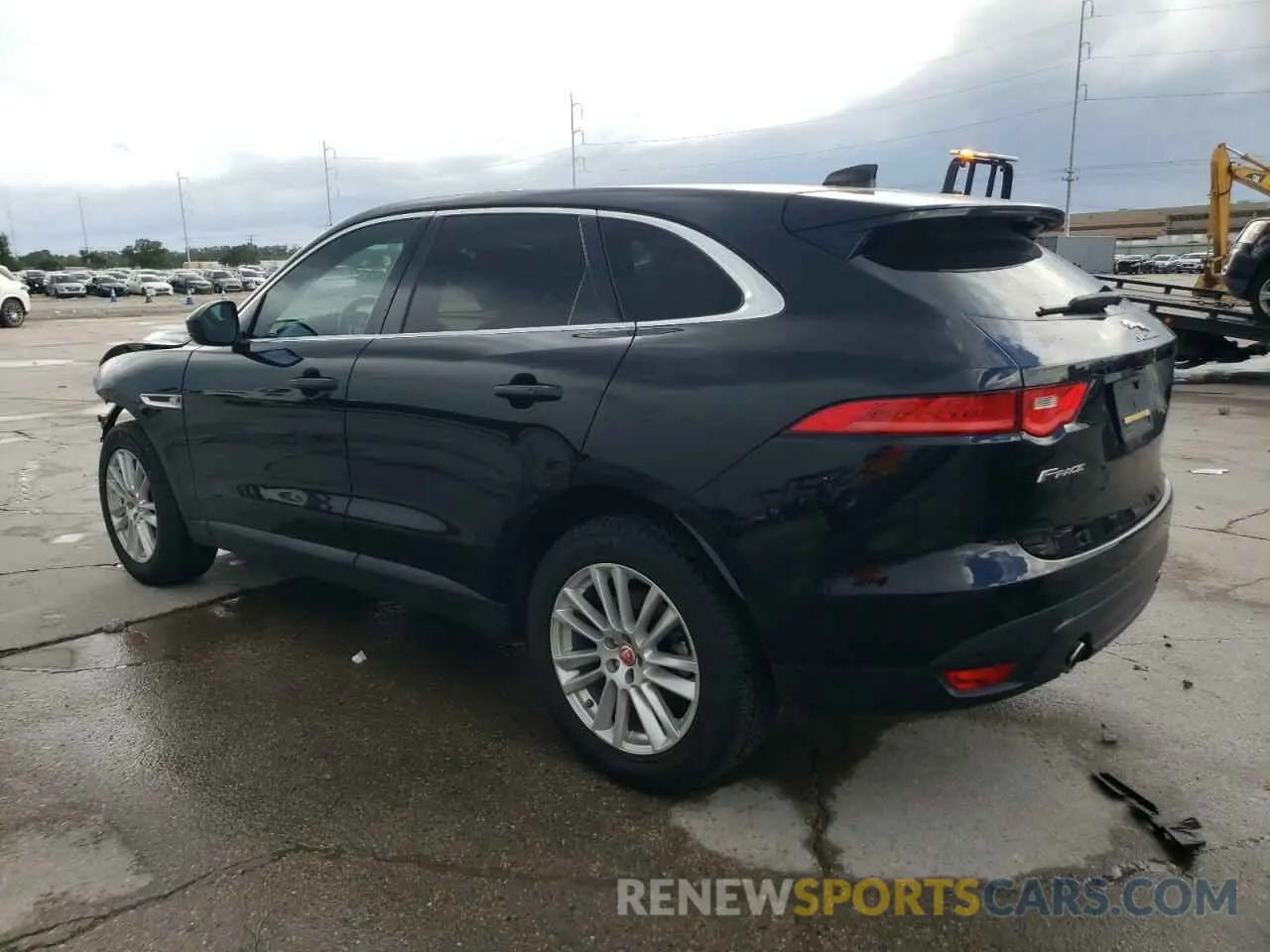 2 fotografías del automóvil dañado SADCK2GX0LA635440 JAGUAR F-PACE 2020