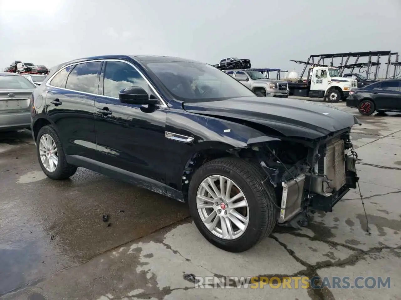 4 fotografías del automóvil dañado SADCK2GX0LA635440 JAGUAR F-PACE 2020