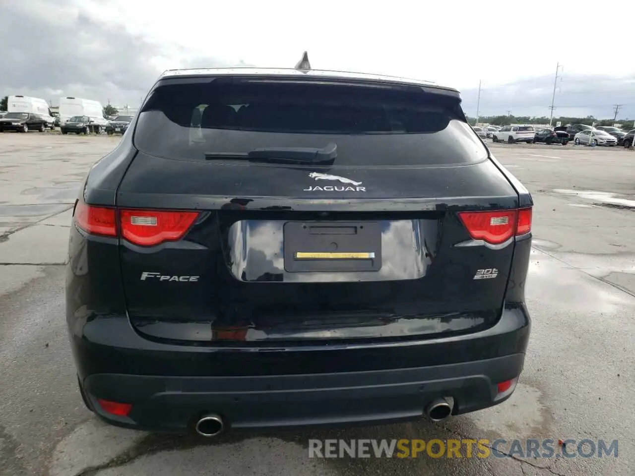 6 fotografías del automóvil dañado SADCK2GX0LA635440 JAGUAR F-PACE 2020