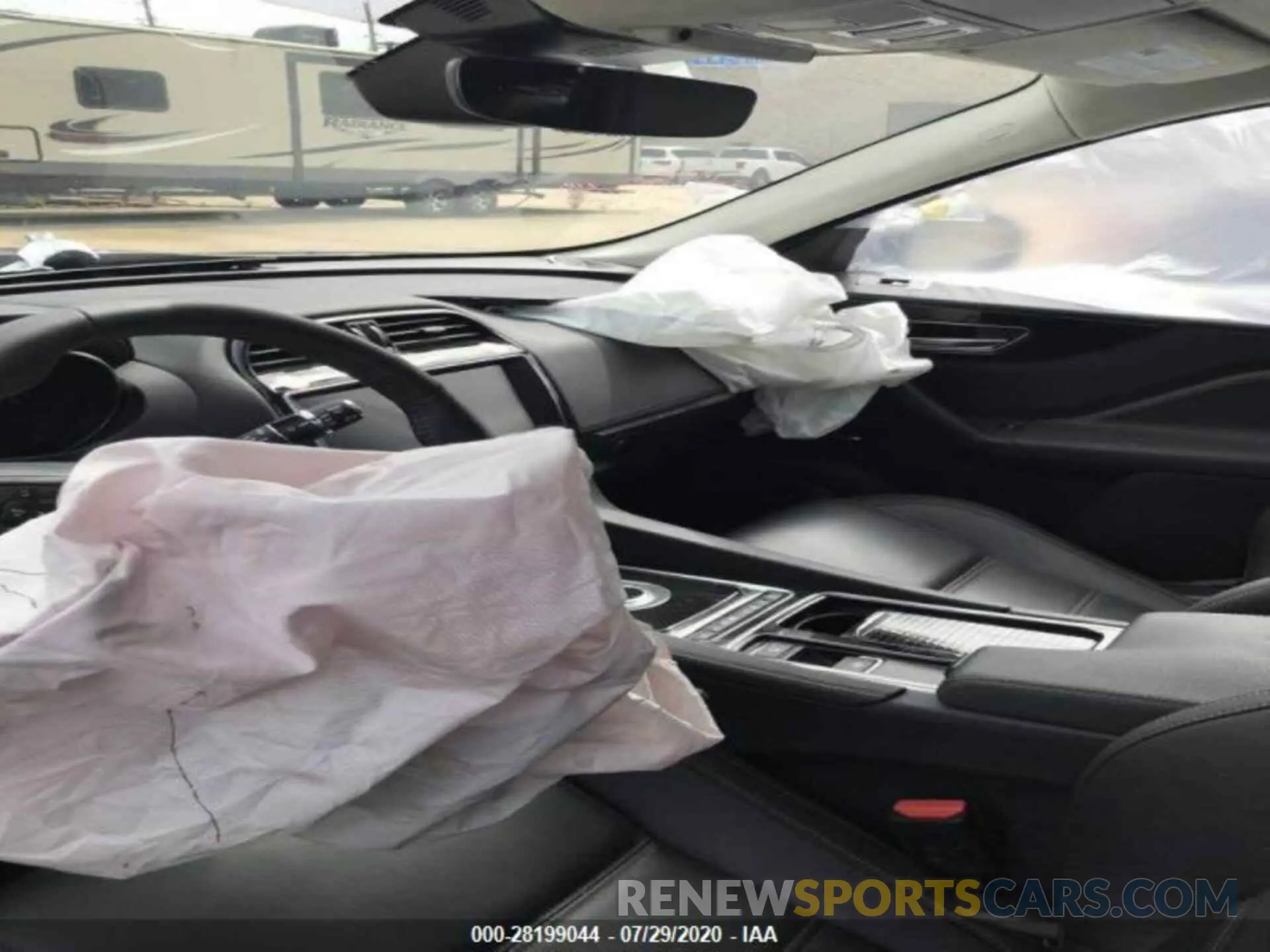 4 fotografías del automóvil dañado SADCK2GX0LA636376 JAGUAR F-PACE 2020