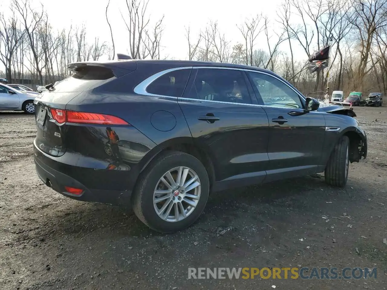 3 fotografías del automóvil dañado SADCK2GX1LA634801 JAGUAR F-PACE 2020
