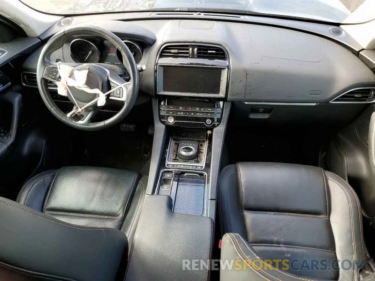8 fotografías del automóvil dañado SADCK2GX1LA634801 JAGUAR F-PACE 2020