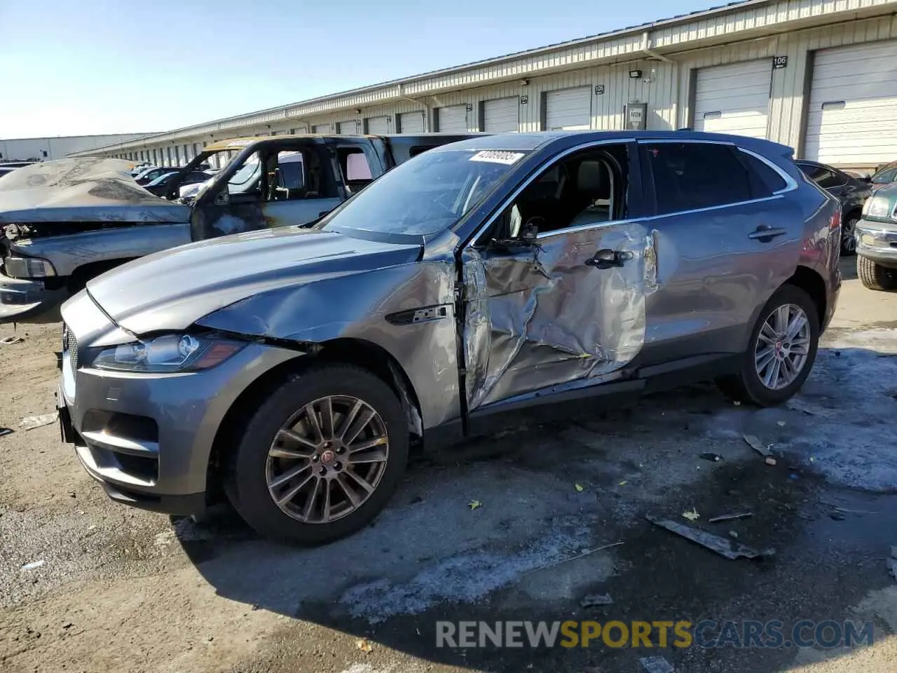 1 fotografías del automóvil dañado SADCK2GX2LA634581 JAGUAR F-PACE 2020