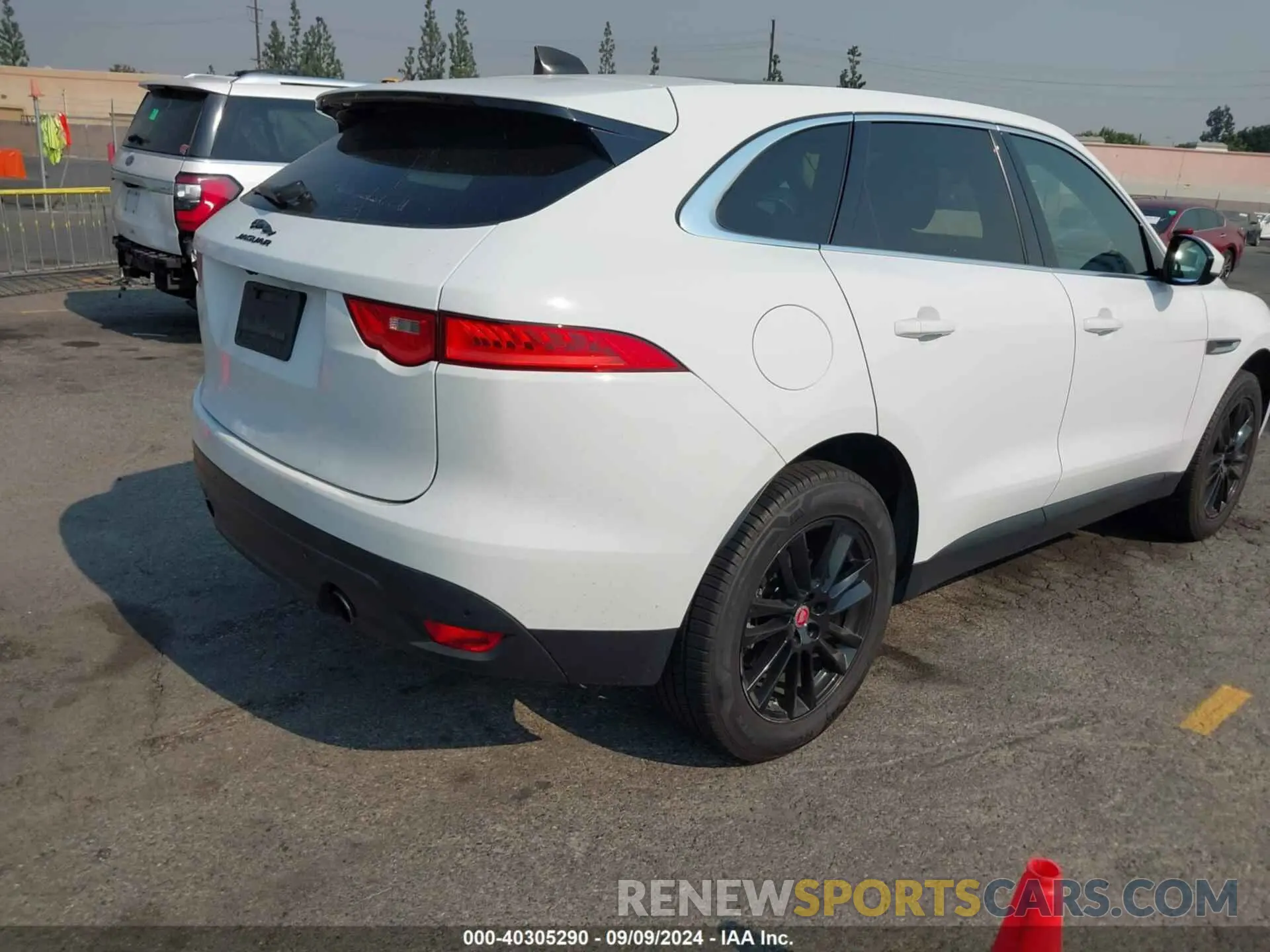 4 fotografías del automóvil dañado SADCK2GX7LA634799 JAGUAR F-PACE 2020