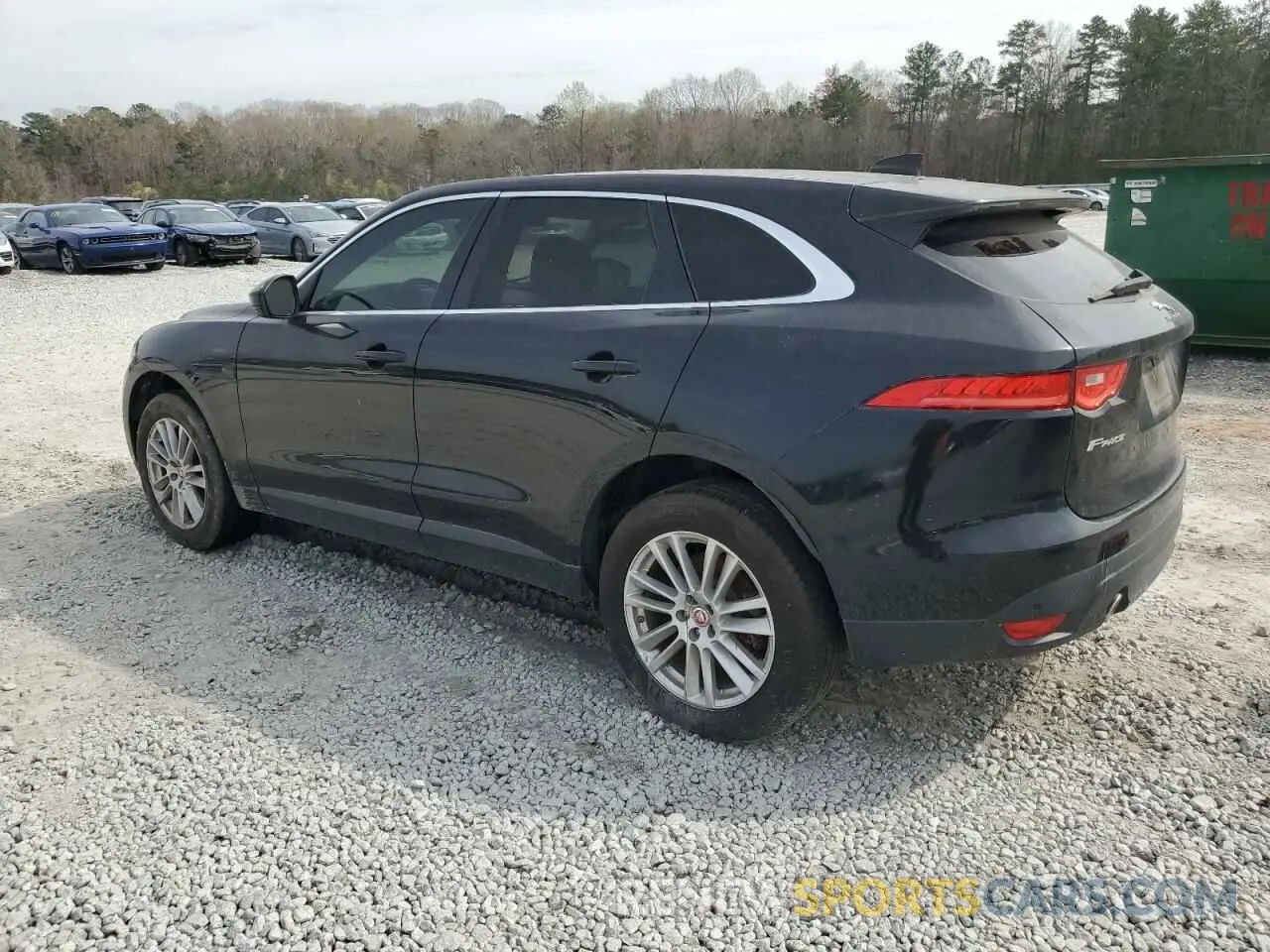 2 fotografías del automóvil dañado SADCK2GX9LA632858 JAGUAR F-PACE 2020