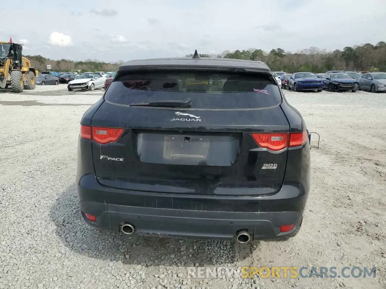 6 fotografías del automóvil dañado SADCK2GX9LA632858 JAGUAR F-PACE 2020