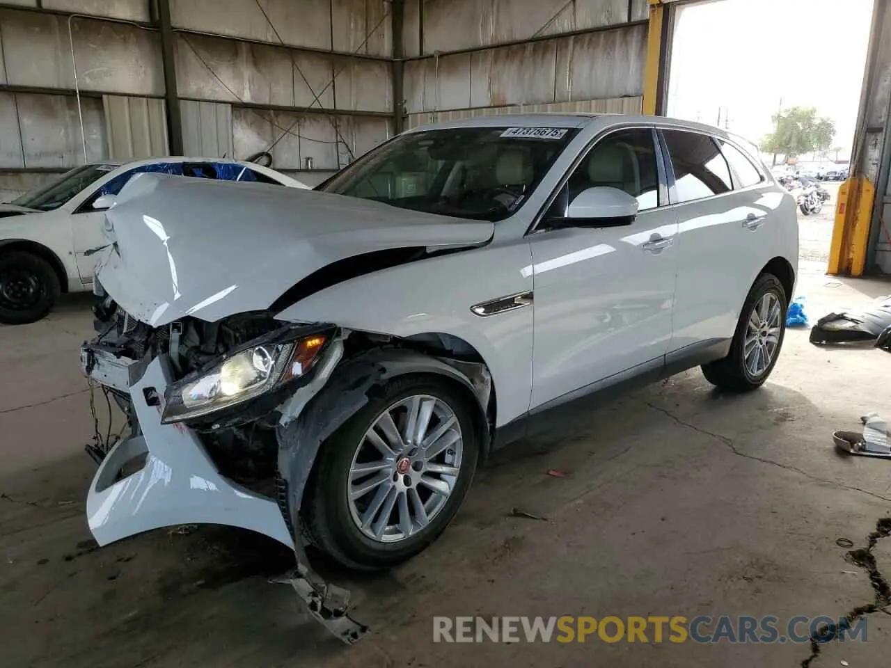 1 fotografías del automóvil dañado SADCK2GX9LA634562 JAGUAR F-PACE 2020