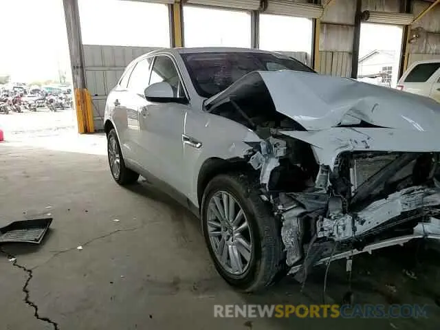 11 fotografías del automóvil dañado SADCK2GX9LA634562 JAGUAR F-PACE 2020