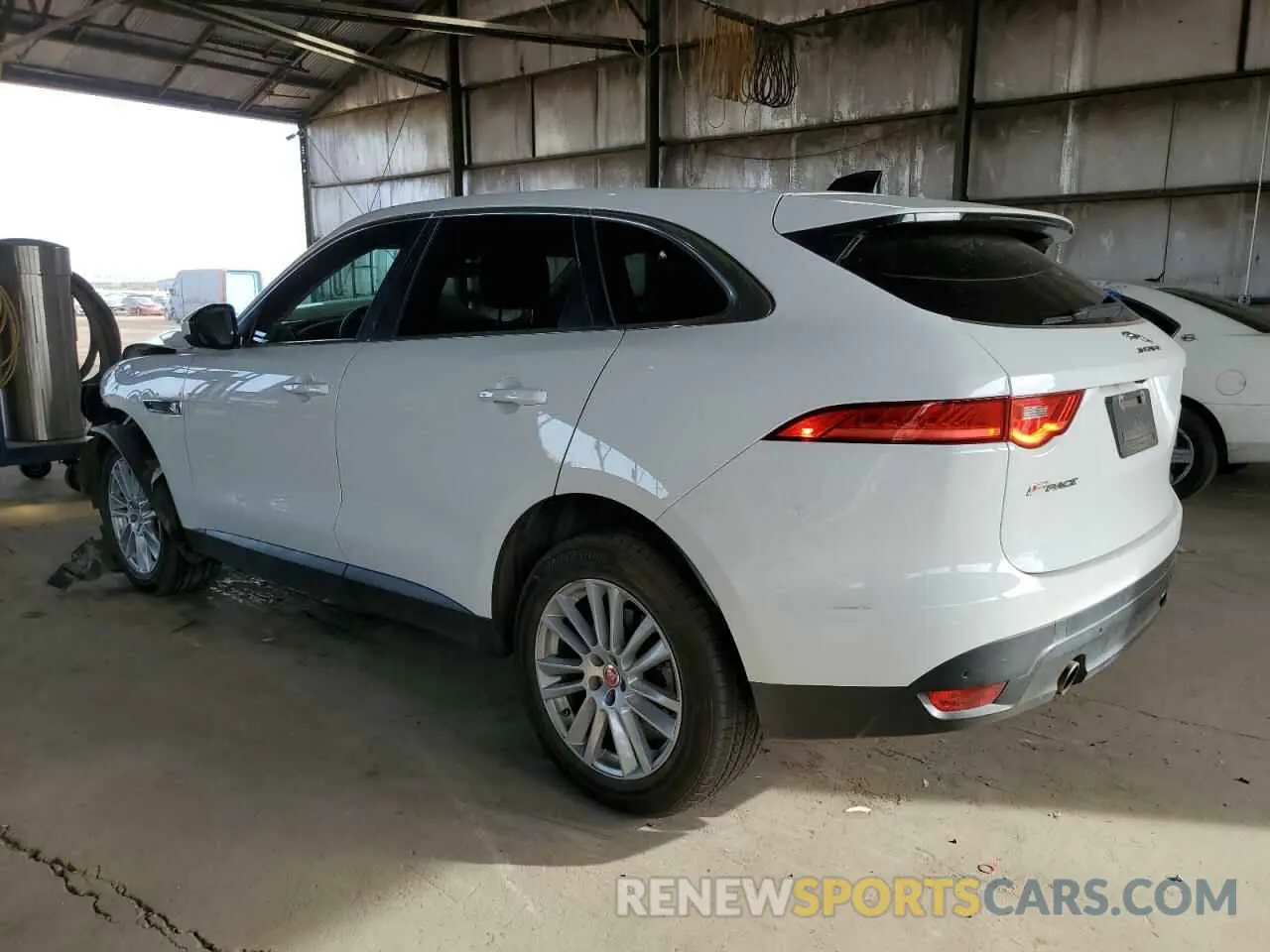 2 fotografías del automóvil dañado SADCK2GX9LA634562 JAGUAR F-PACE 2020