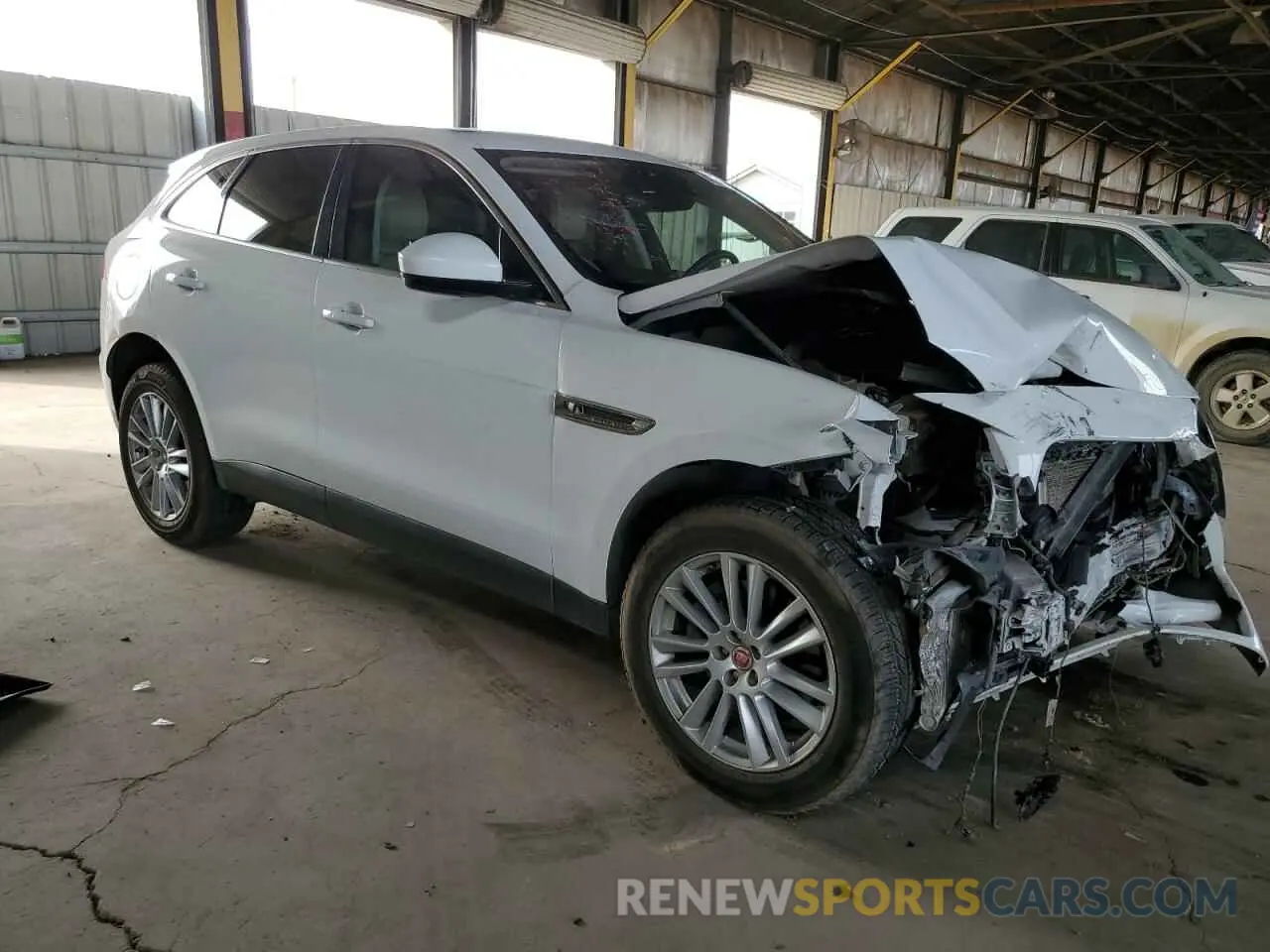4 fotografías del automóvil dañado SADCK2GX9LA634562 JAGUAR F-PACE 2020