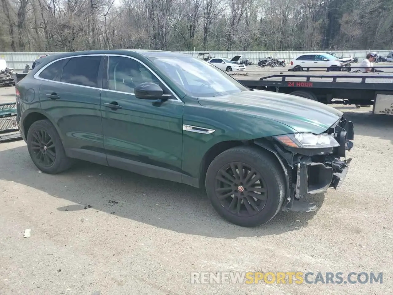 4 fotografías del automóvil dañado SADCK2GX9LA638255 JAGUAR F-PACE 2020