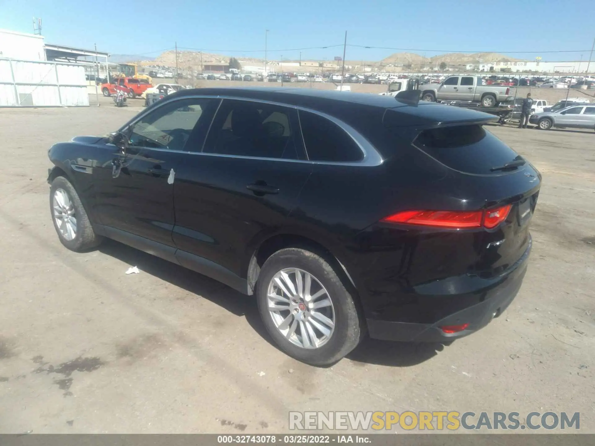 3 fotografías del automóvil dañado SADCK2GXXLA638409 JAGUAR F-PACE 2020