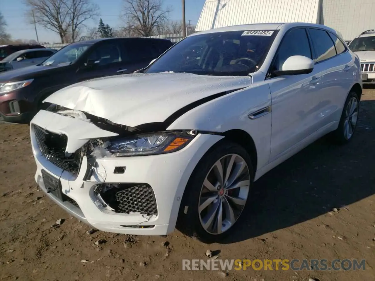 1 fotografías del automóvil dañado SADCM2FV0LA646299 JAGUAR F-PACE 2020