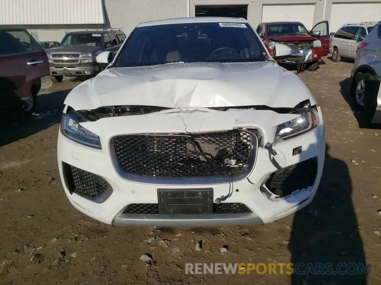5 fotografías del automóvil dañado SADCM2FV0LA646299 JAGUAR F-PACE 2020