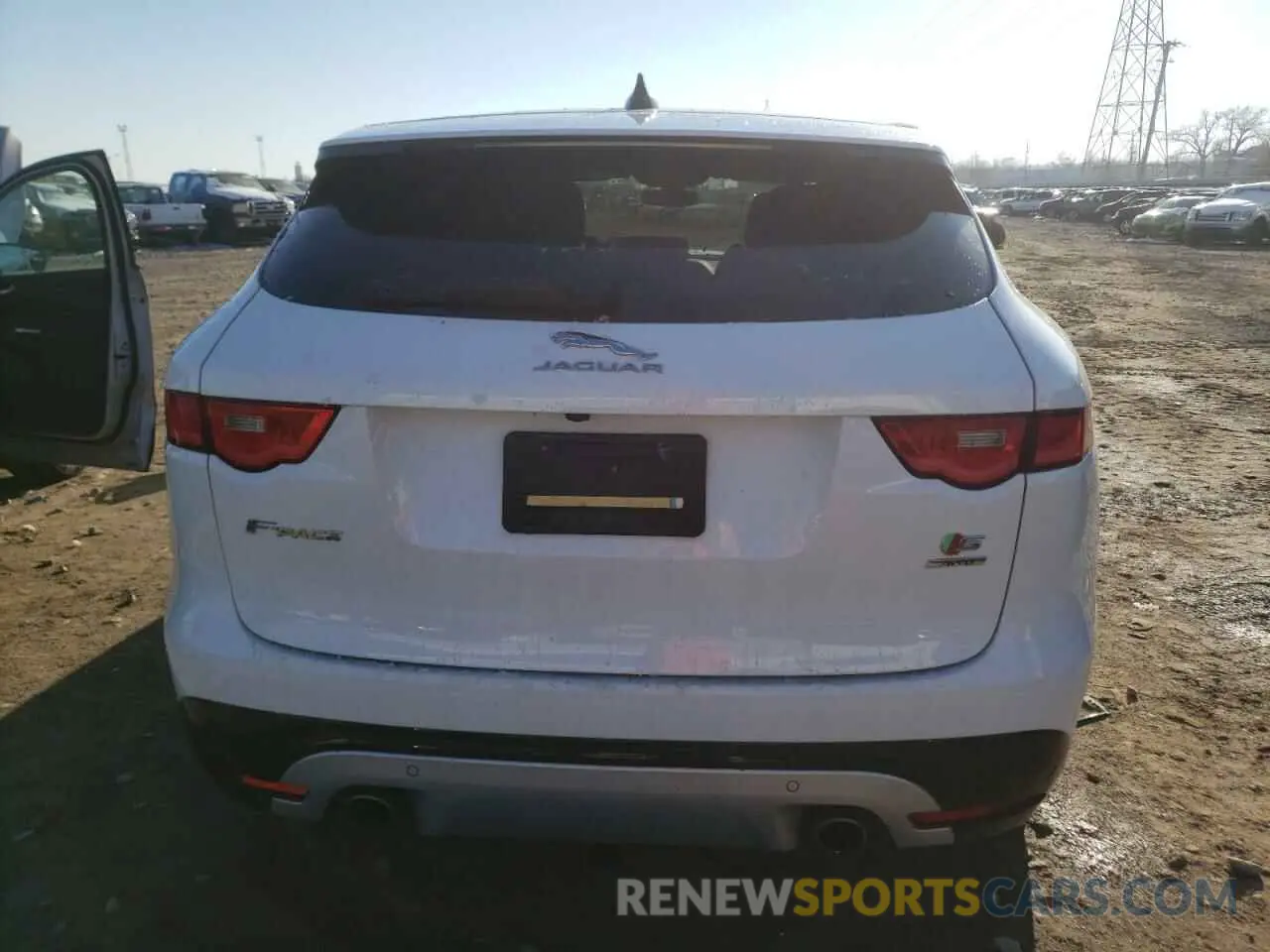 6 fotografías del automóvil dañado SADCM2FV0LA646299 JAGUAR F-PACE 2020