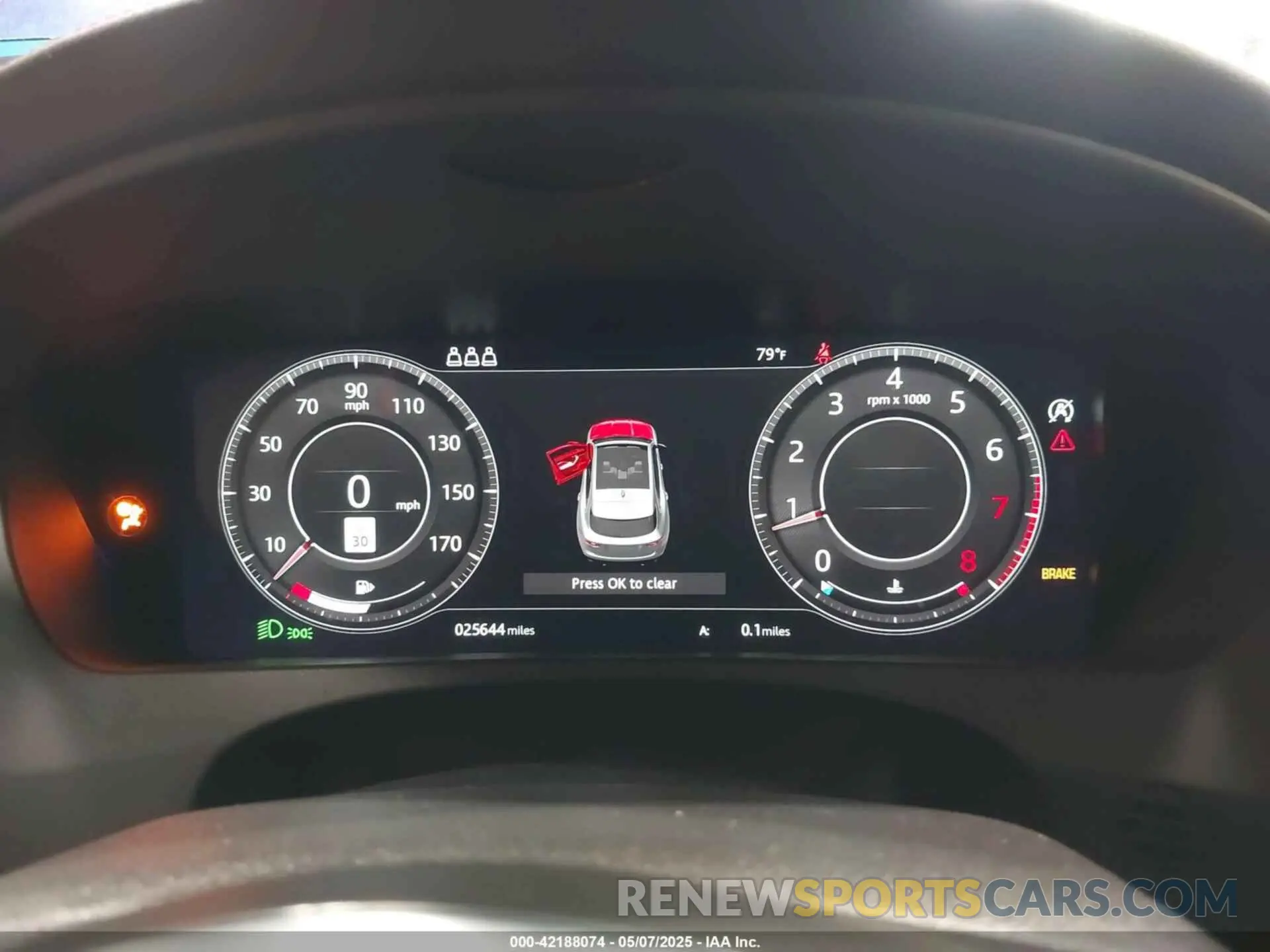 7 fotografías del automóvil dañado SADCM2FV4LA645110 JAGUAR F-PACE 2020