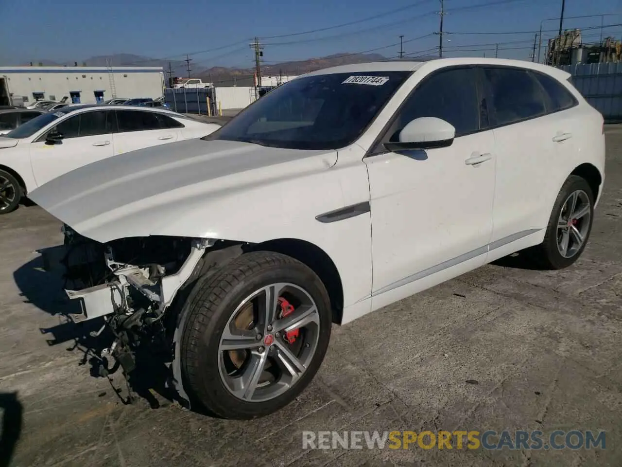 1 fotografías del automóvil dañado SADCM2FV5LA640658 JAGUAR F-PACE 2020