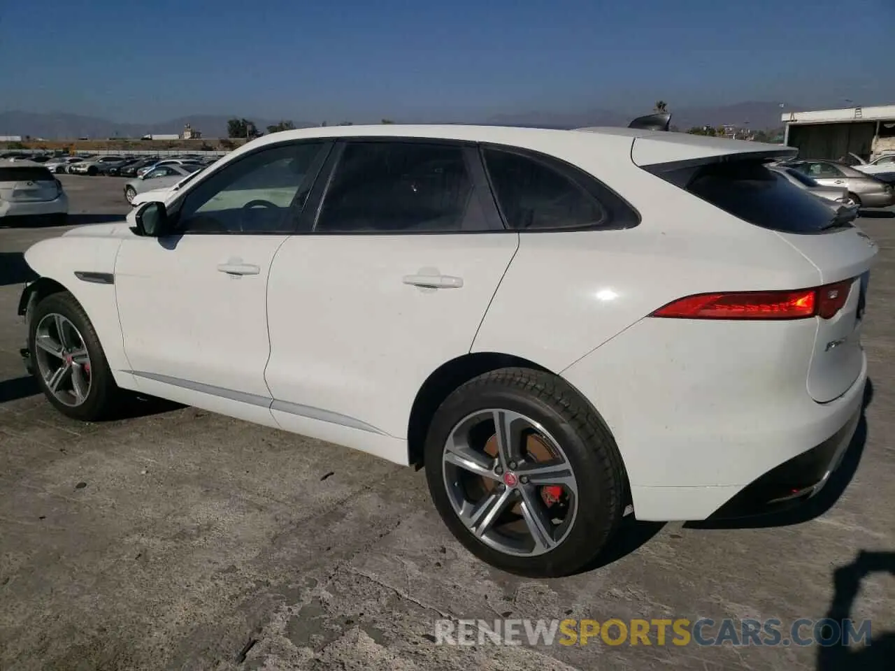 2 fotografías del automóvil dañado SADCM2FV5LA640658 JAGUAR F-PACE 2020