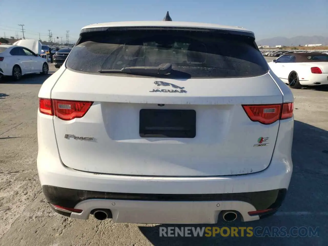 6 fotografías del automóvil dañado SADCM2FV5LA640658 JAGUAR F-PACE 2020