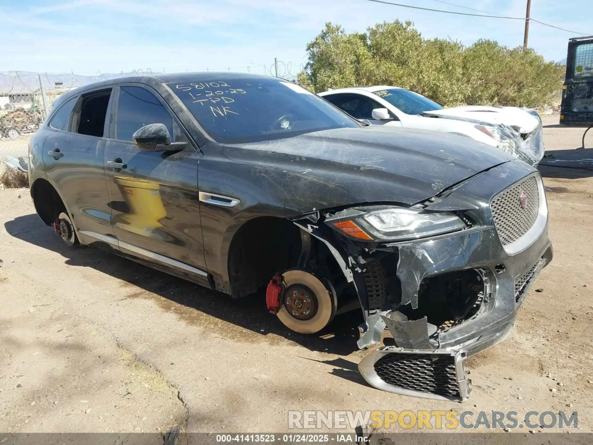 1 fotografías del automóvil dañado SADCM2FV6LA641169 JAGUAR F-PACE 2020