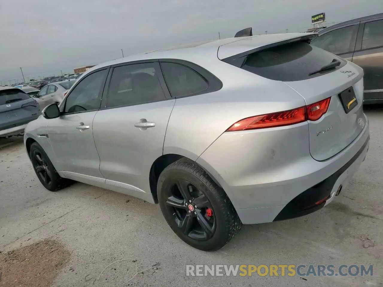 2 fotografías del automóvil dañado SADCM2FV7LA638202 JAGUAR F-PACE 2020