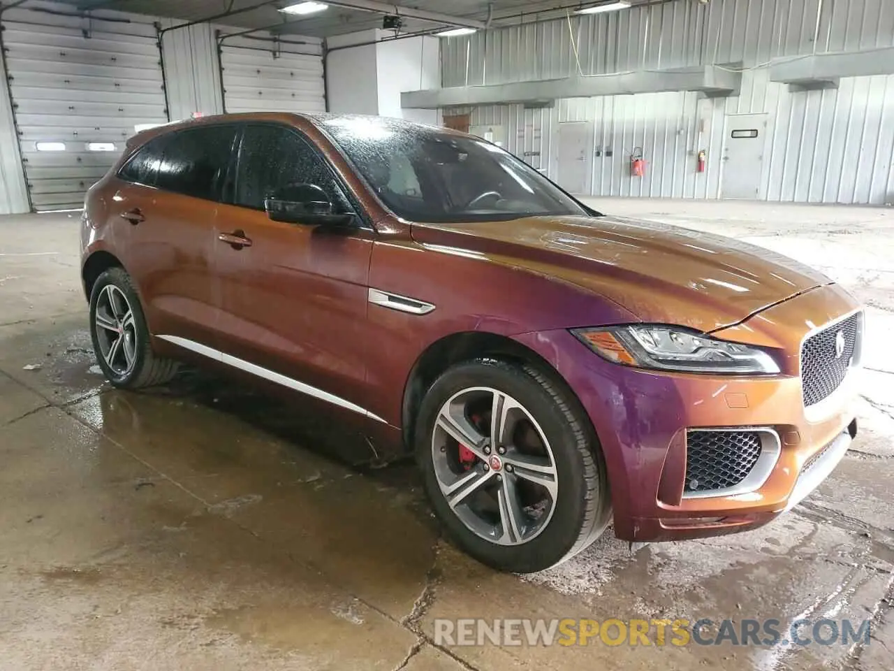4 fotografías del automóvil dañado SADCM2FV8LA641223 JAGUAR F-PACE 2020
