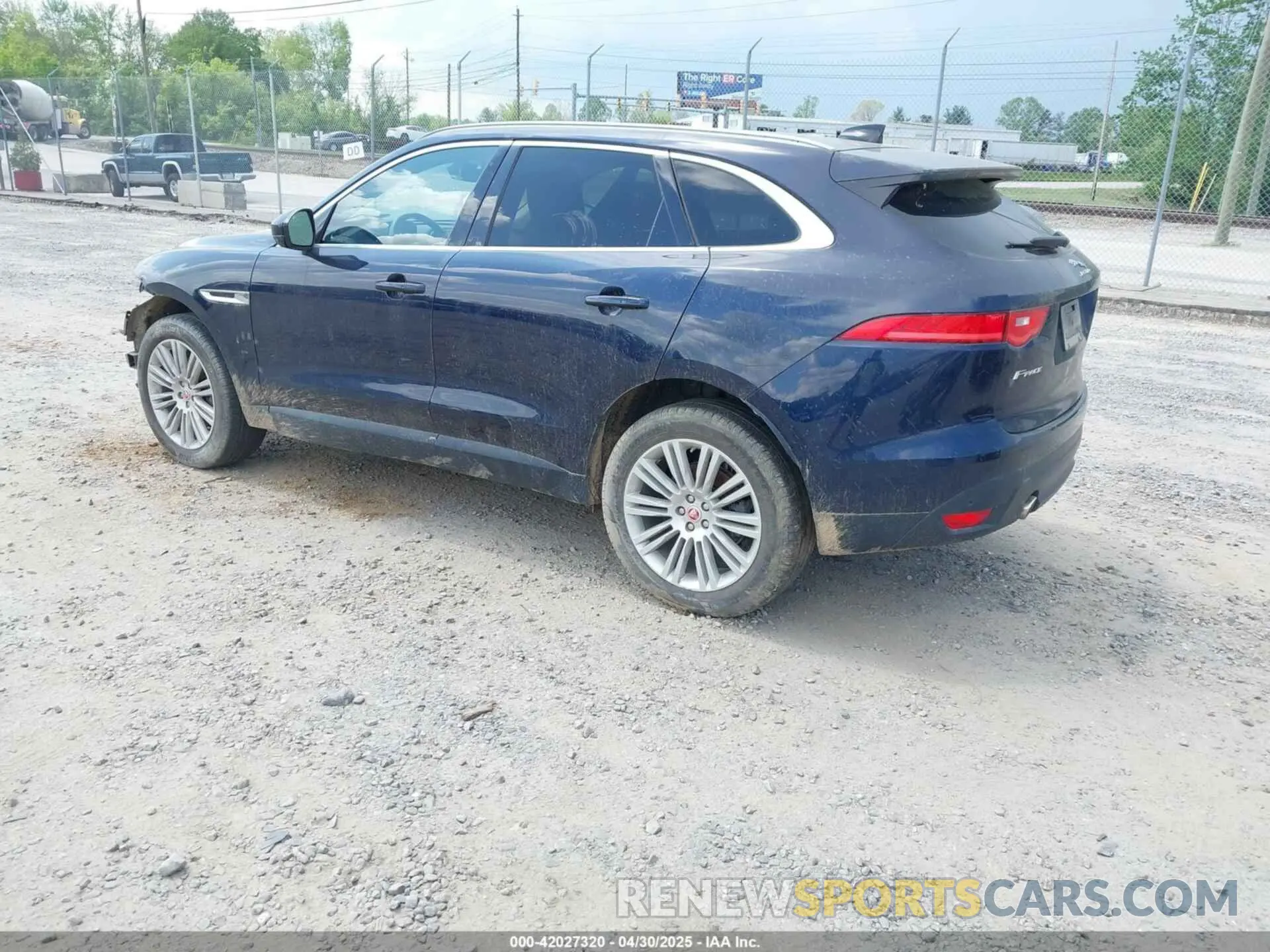 3 fotografías del automóvil dañado SADCN2GX7LA620263 JAGUAR F-PACE 2020