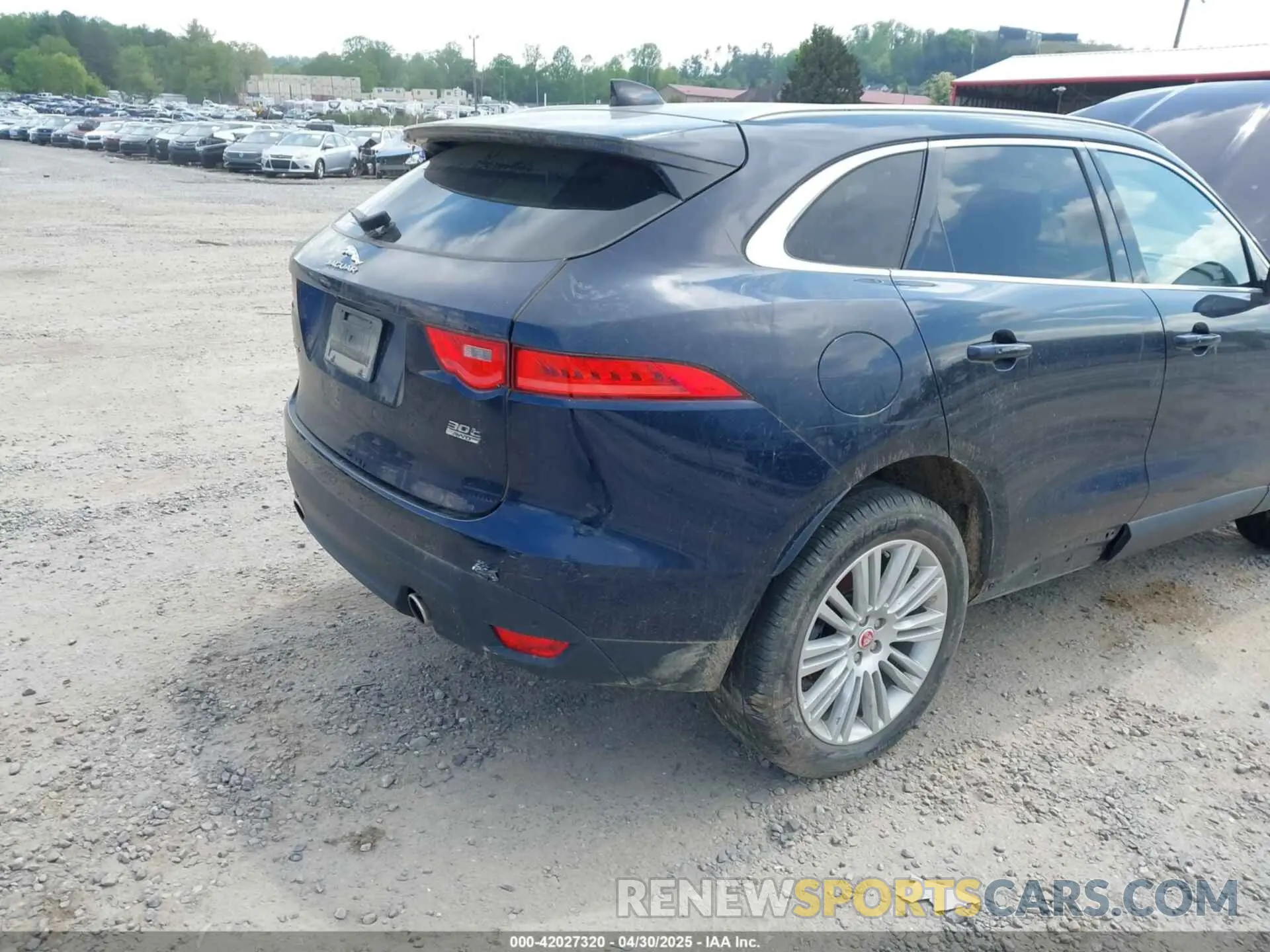 4 fotografías del automóvil dañado SADCN2GX7LA620263 JAGUAR F-PACE 2020