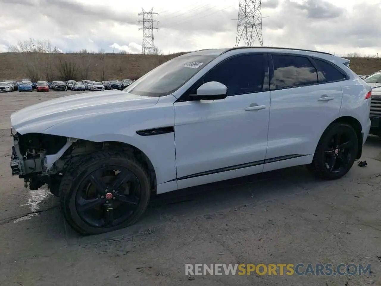 1 fotografías del automóvil dañado SADCP2FX3LA617100 JAGUAR F-PACE 2020