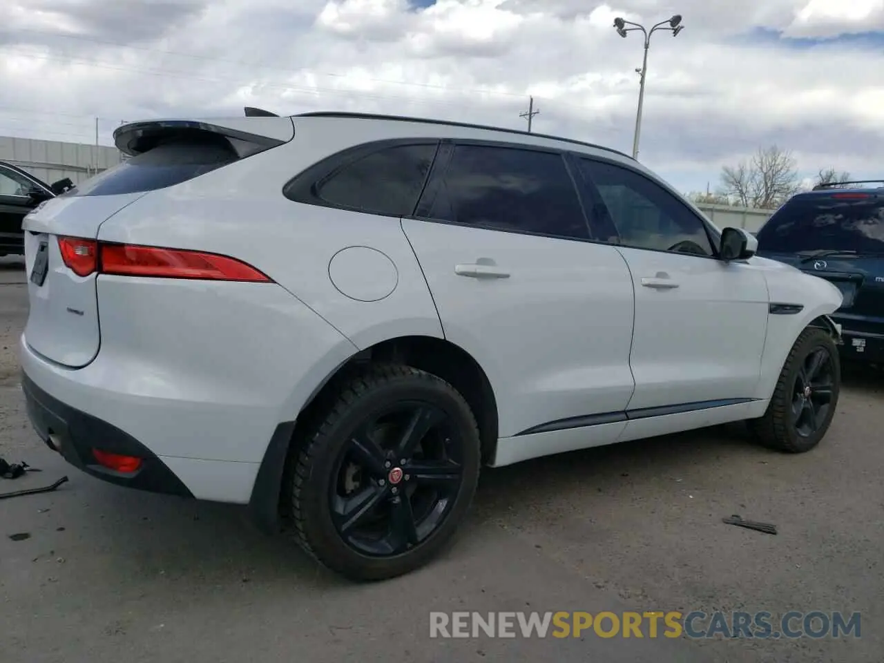 3 fotografías del automóvil dañado SADCP2FX3LA617100 JAGUAR F-PACE 2020
