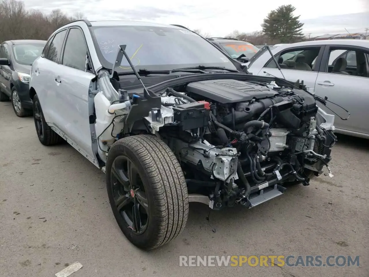 1 fotografías del automóvil dañado SADCP2FX5LA647764 JAGUAR F-PACE 2020