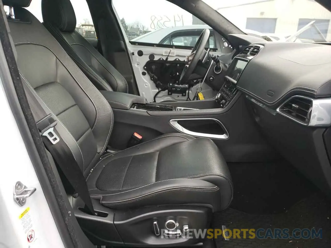 5 fotografías del automóvil dañado SADCP2FX5LA647764 JAGUAR F-PACE 2020