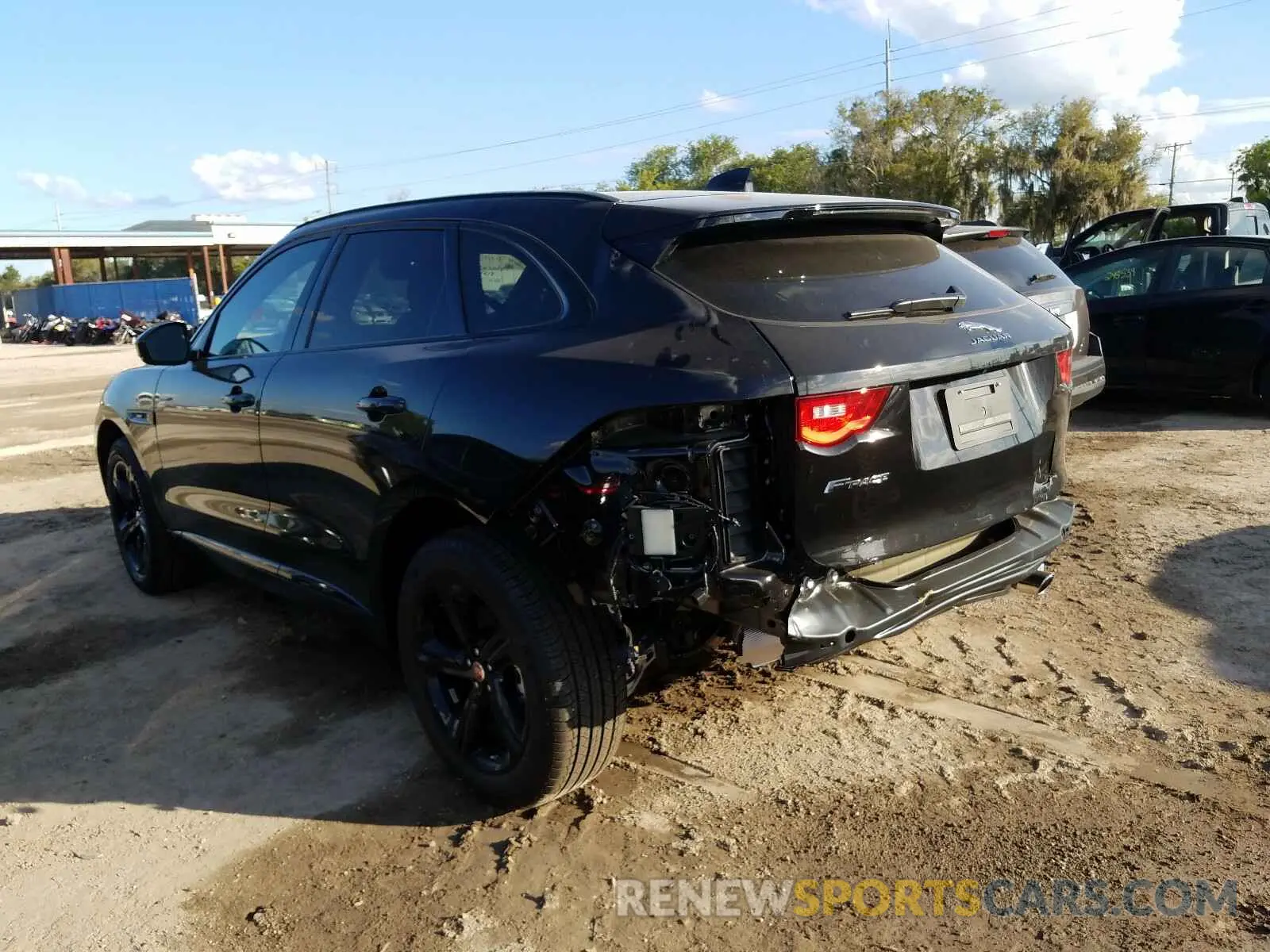 3 fotografías del automóvil dañado SADCP2FX5LA656030 JAGUAR F-PACE 2020