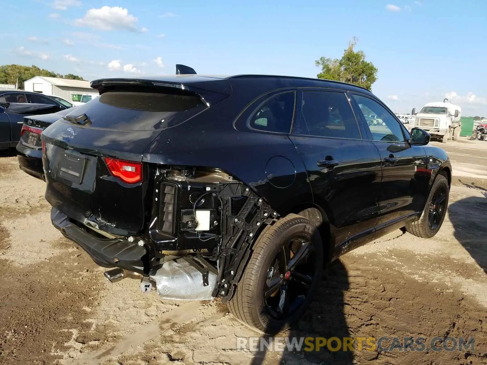 4 fotografías del automóvil dañado SADCP2FX5LA656030 JAGUAR F-PACE 2020
