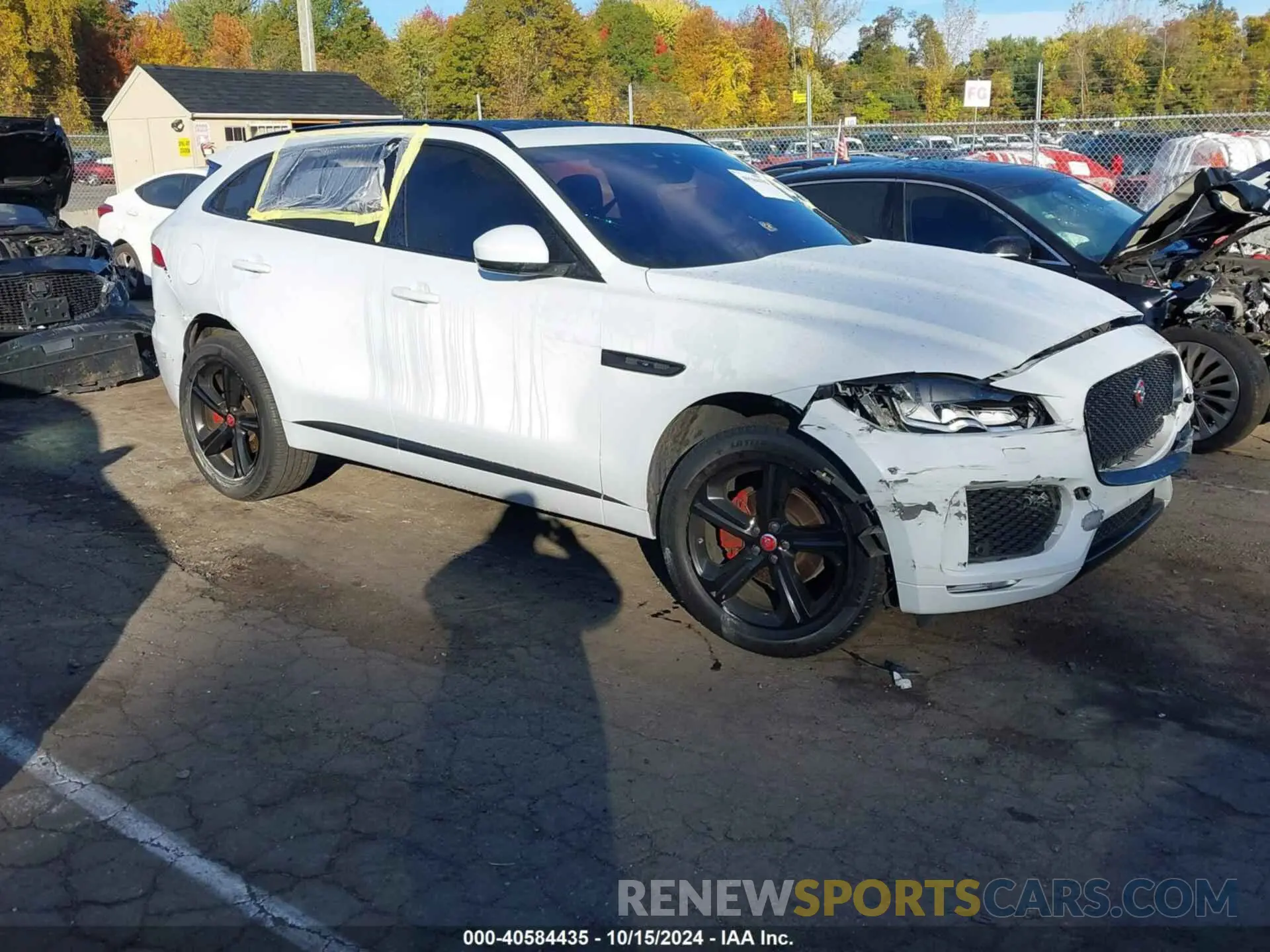 1 fotografías del automóvil dañado SADCP2FX8LA641778 JAGUAR F-PACE 2020