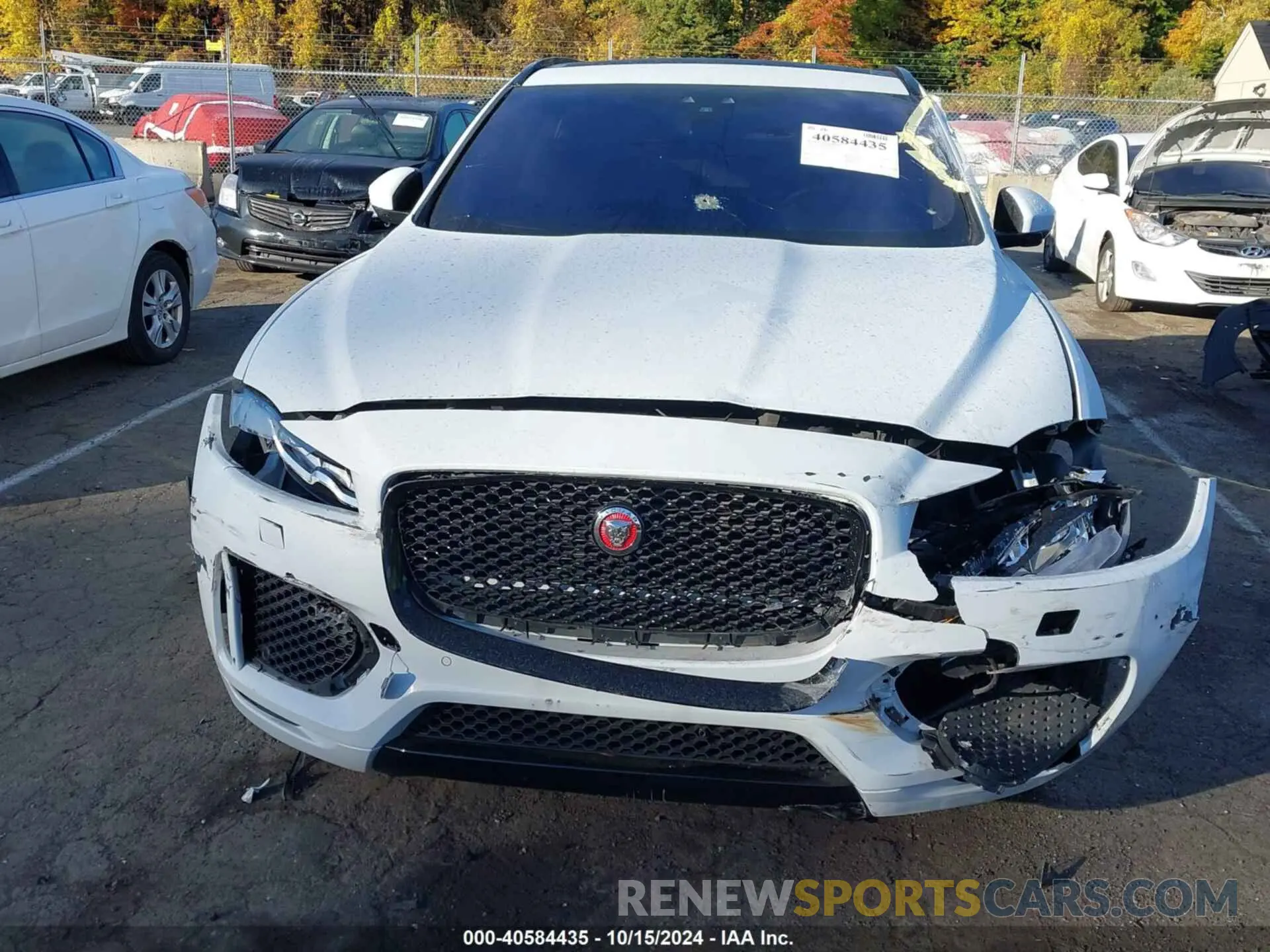 12 fotografías del automóvil dañado SADCP2FX8LA641778 JAGUAR F-PACE 2020