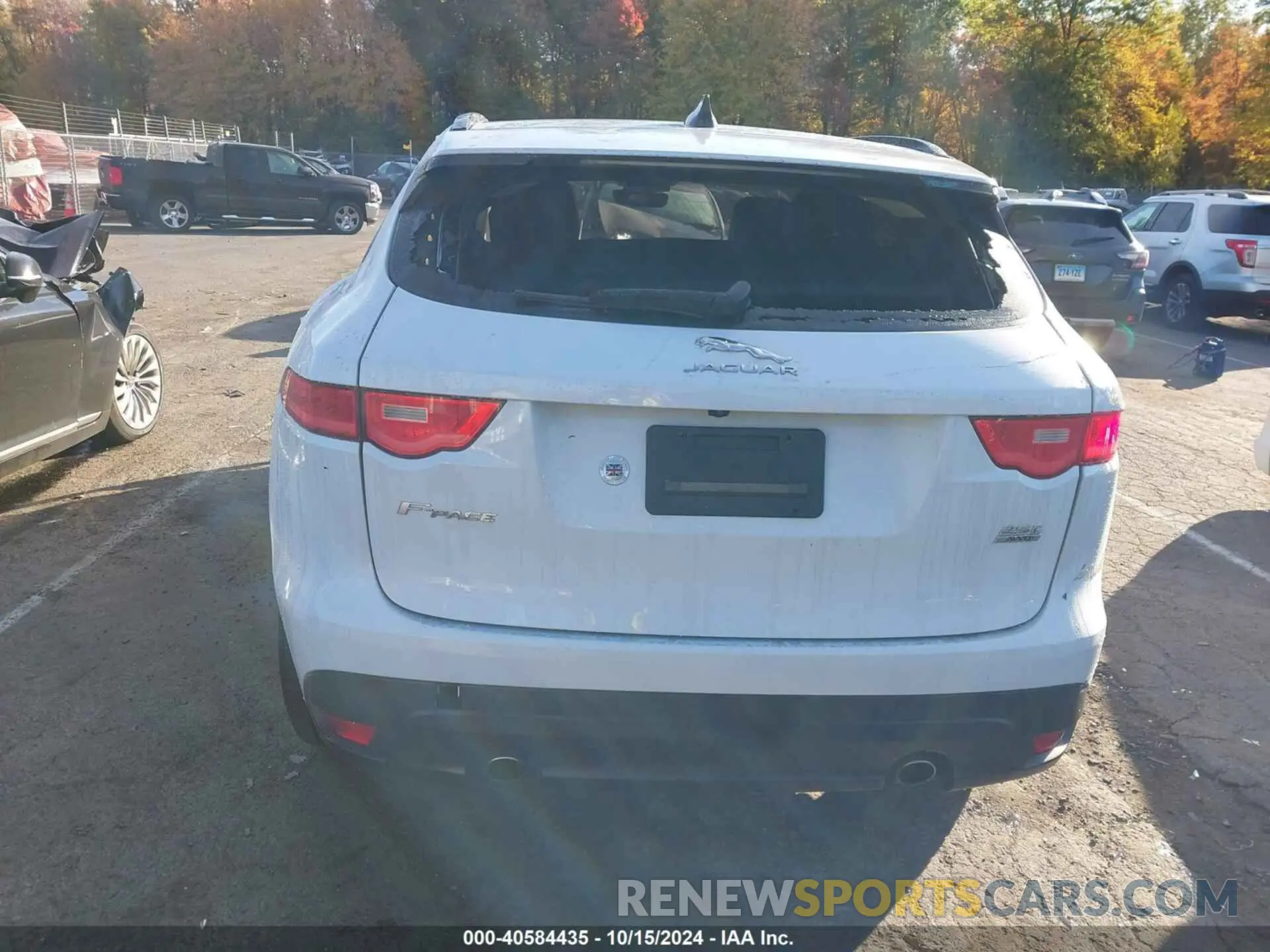 17 fotografías del automóvil dañado SADCP2FX8LA641778 JAGUAR F-PACE 2020