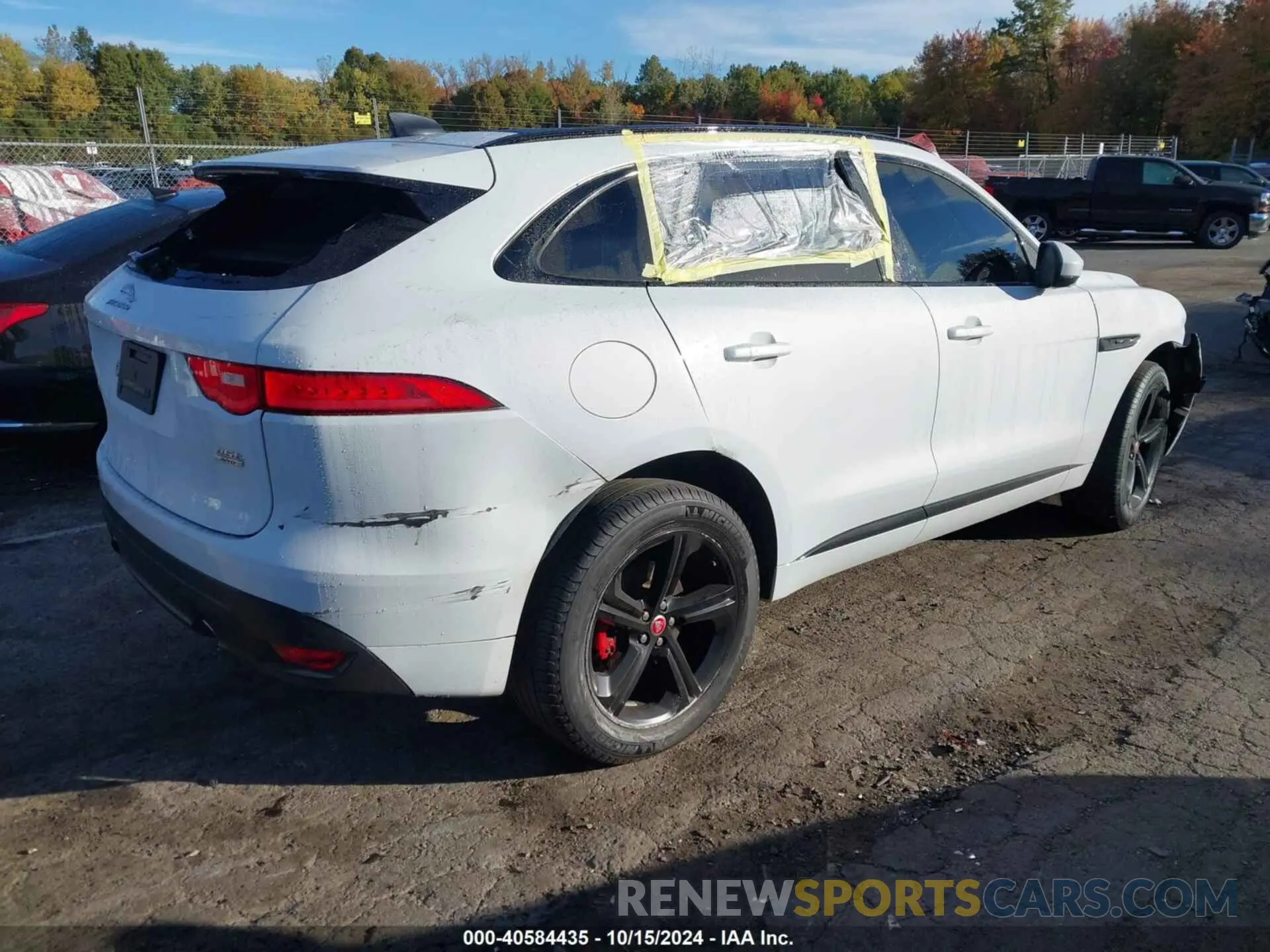 4 fotografías del automóvil dañado SADCP2FX8LA641778 JAGUAR F-PACE 2020