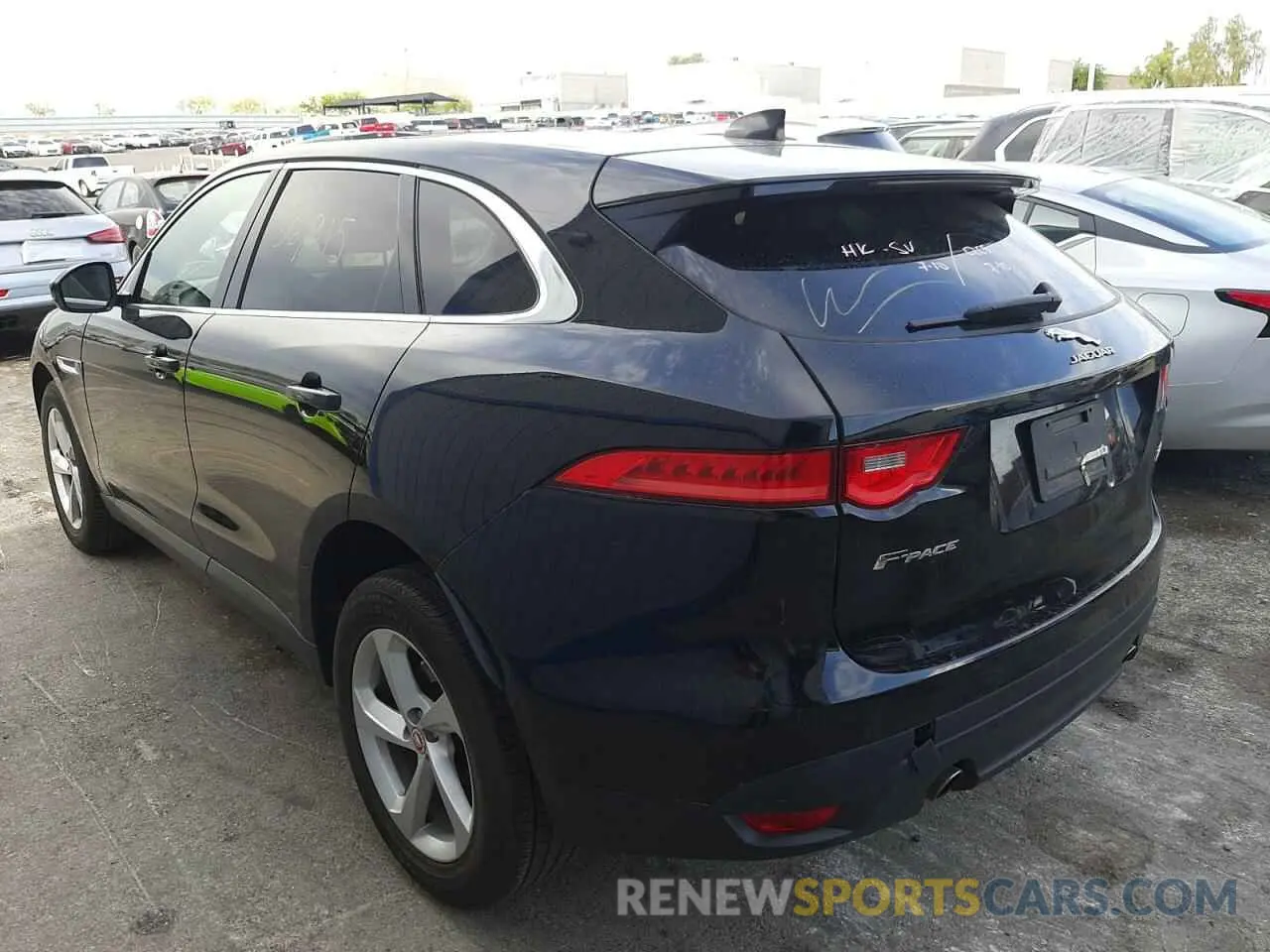 3 fotografías del automóvil dañado SADCS2FX2LA644724 JAGUAR F-PACE 2020