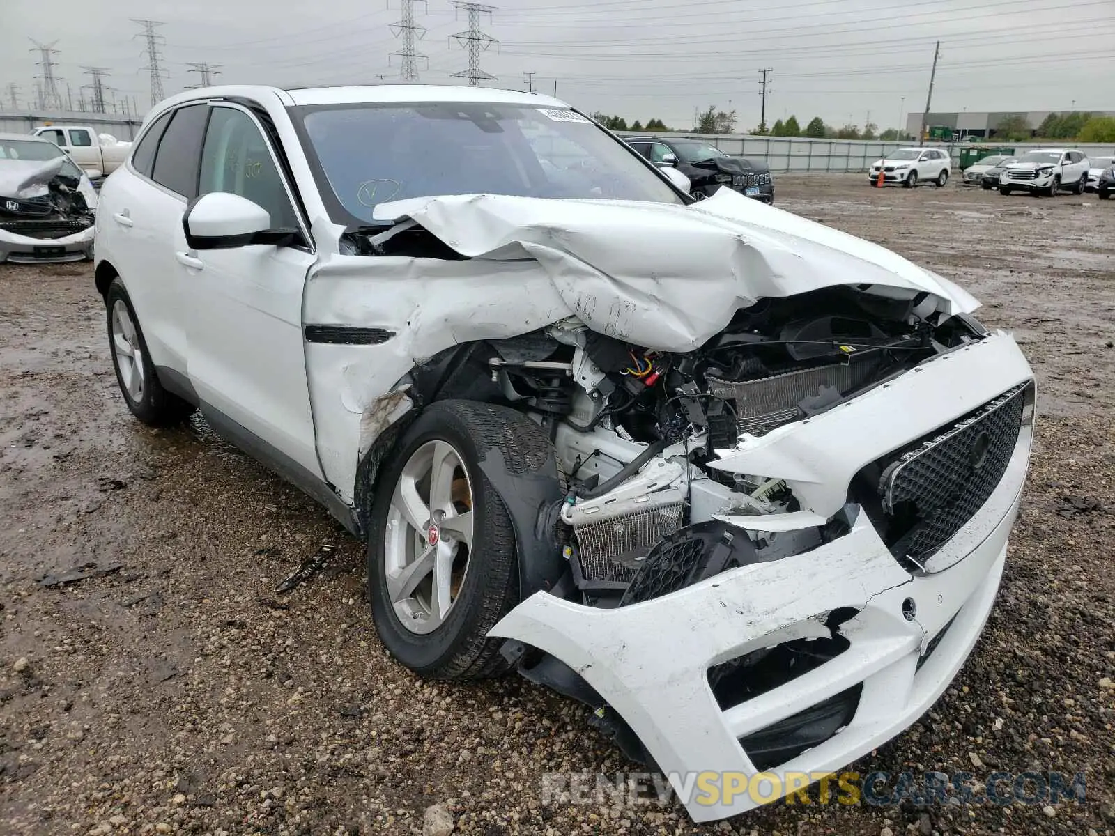 1 fotografías del automóvil dañado SADCS2FX3LA645803 JAGUAR F-PACE 2020