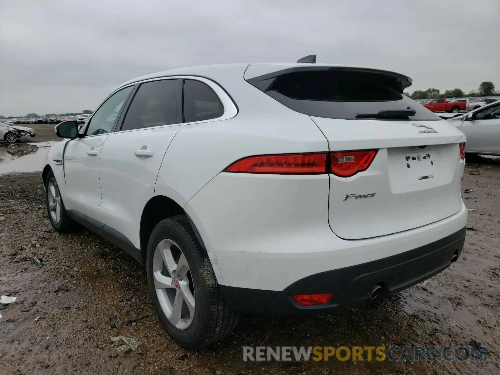 3 fotografías del automóvil dañado SADCS2FX3LA645803 JAGUAR F-PACE 2020